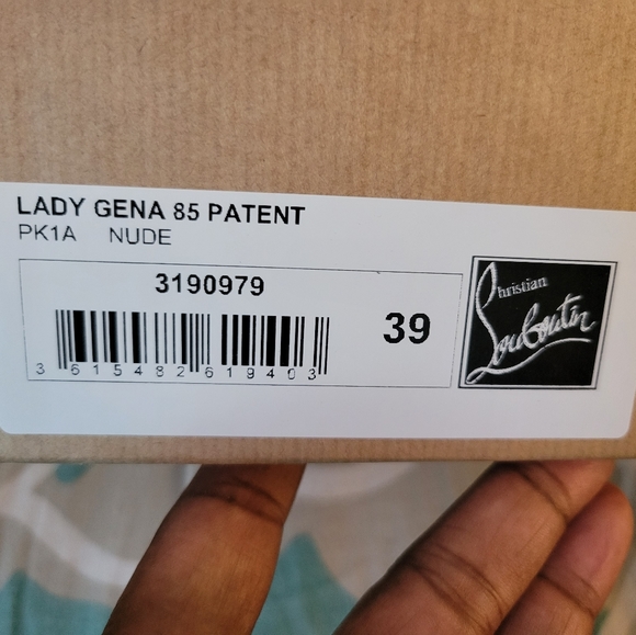 Christian Louboutin Lady Gena Patent Pumps - Picture 5 of 6